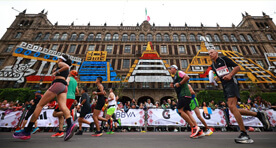 11 mil corredores desqualificados na Maratona da Cidade do México